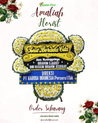 Papan Bunga Duka di Gulingan